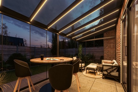 Outdoor terrace lighting: options & tips 